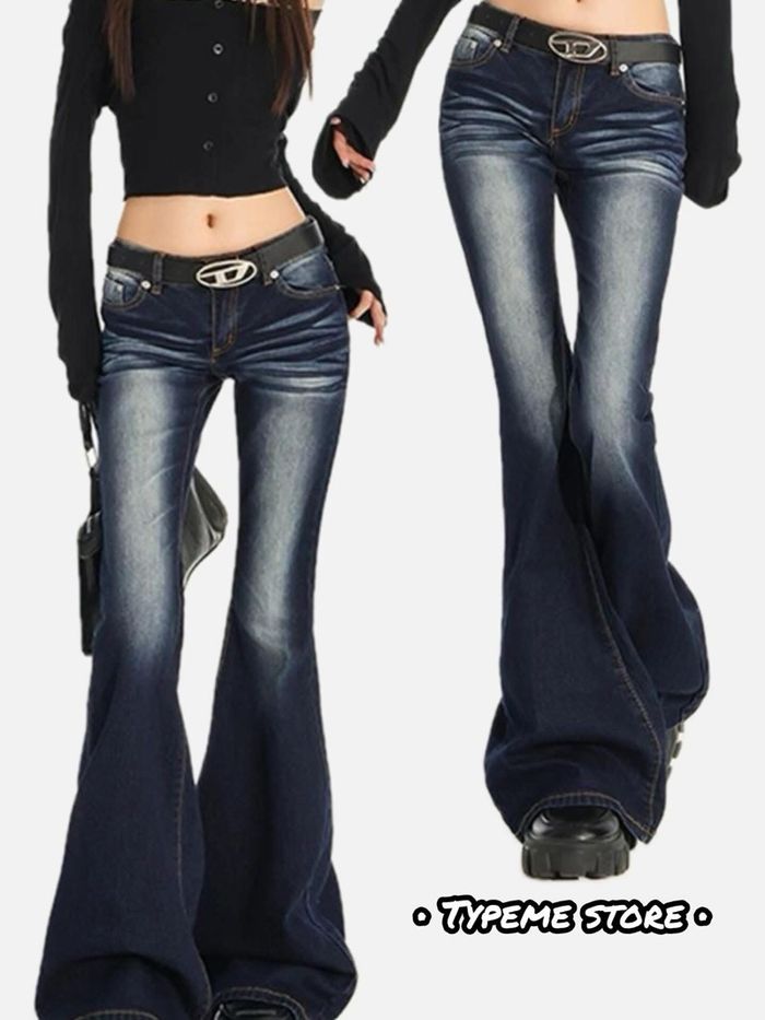 Low rise trapez jeans жеанс өмд