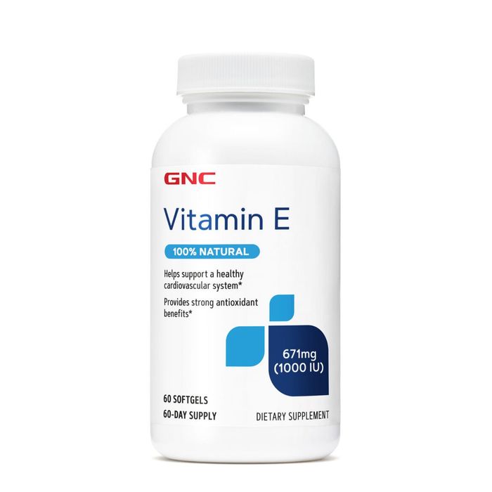 Vitamin E 100% Natural 1000IU - 60ш  Softgels
