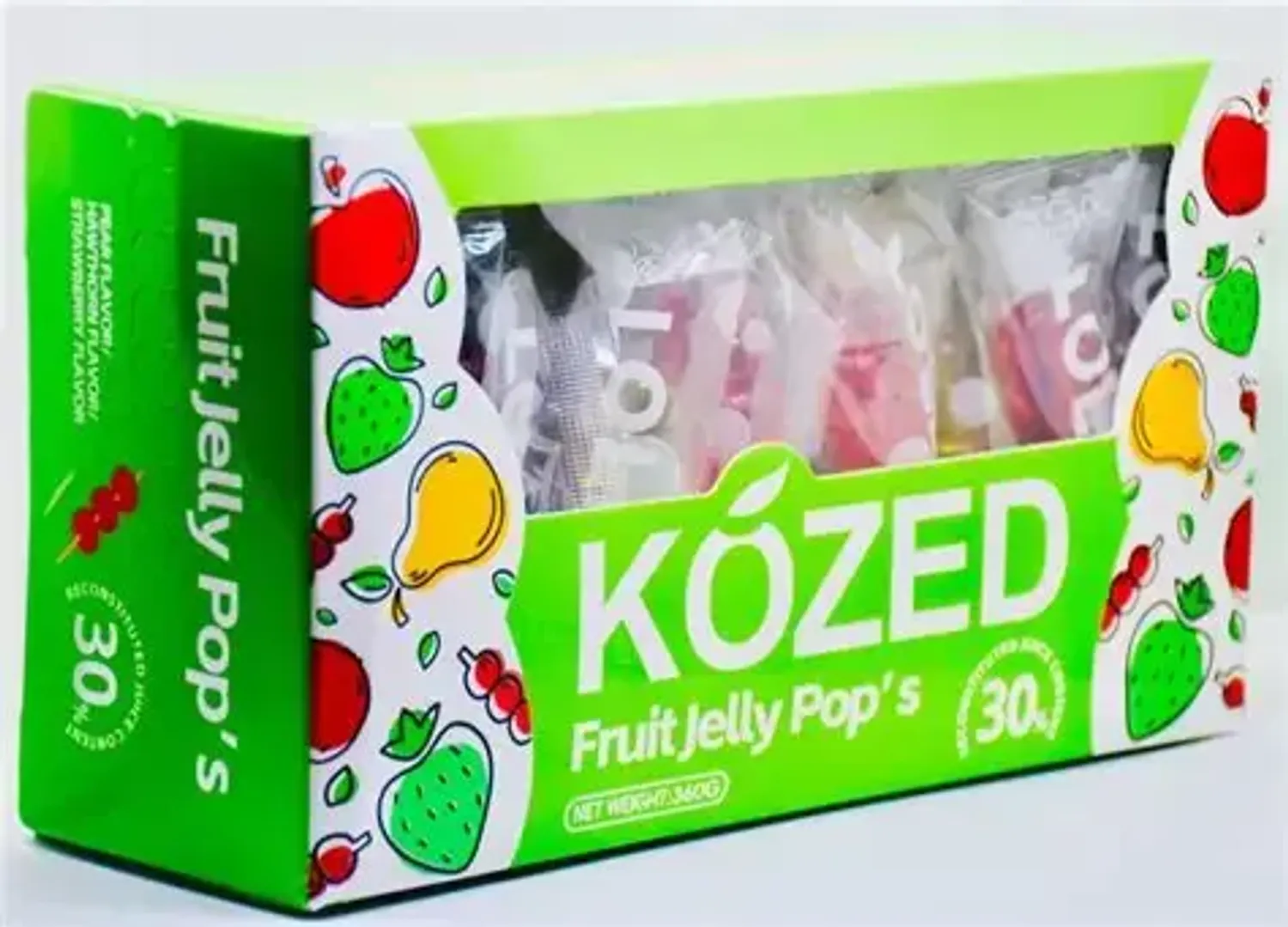 Чихэр Kozed Jelly Pops 360g