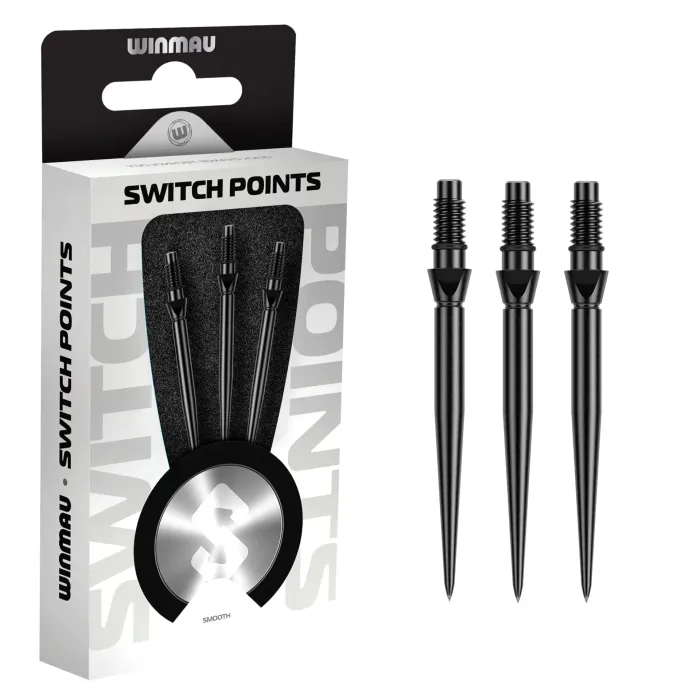 WINMAU Switch Points - Smooth Black