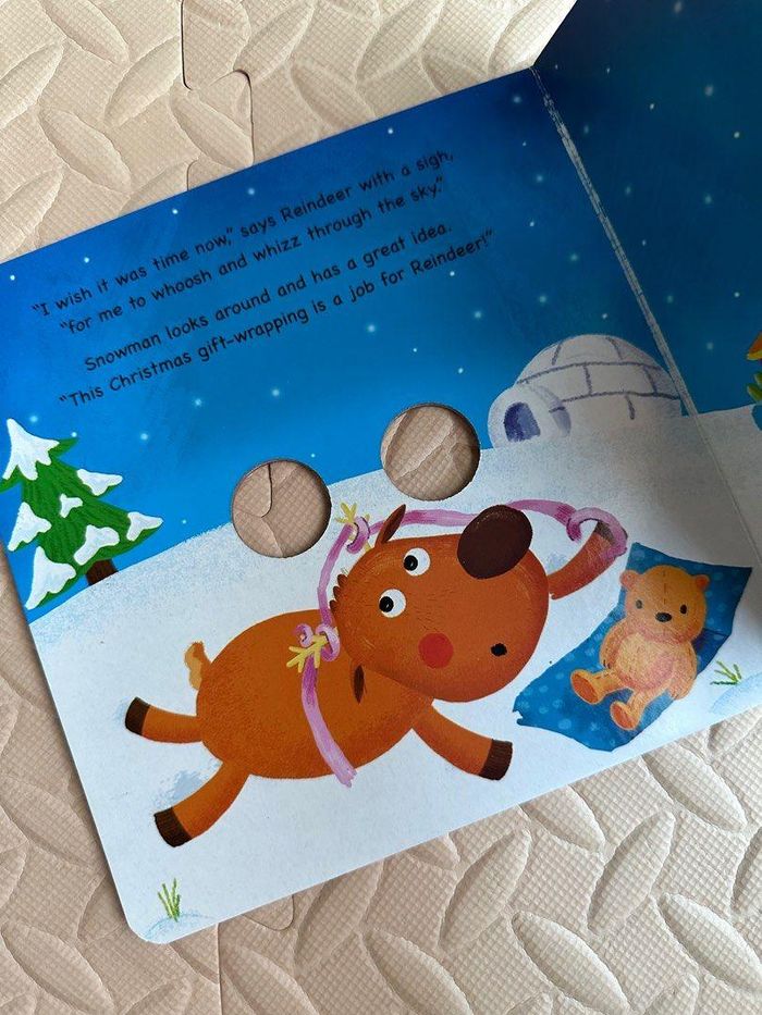 Happy Reindeer Busy Night Wobbly Eyes