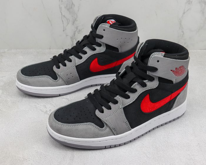 Jordan 1 High Zoom Air CMFT 2 Black Fire Red Cement