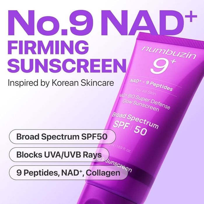 Numbuzin No.9 Super Defence Glow Sunscreen