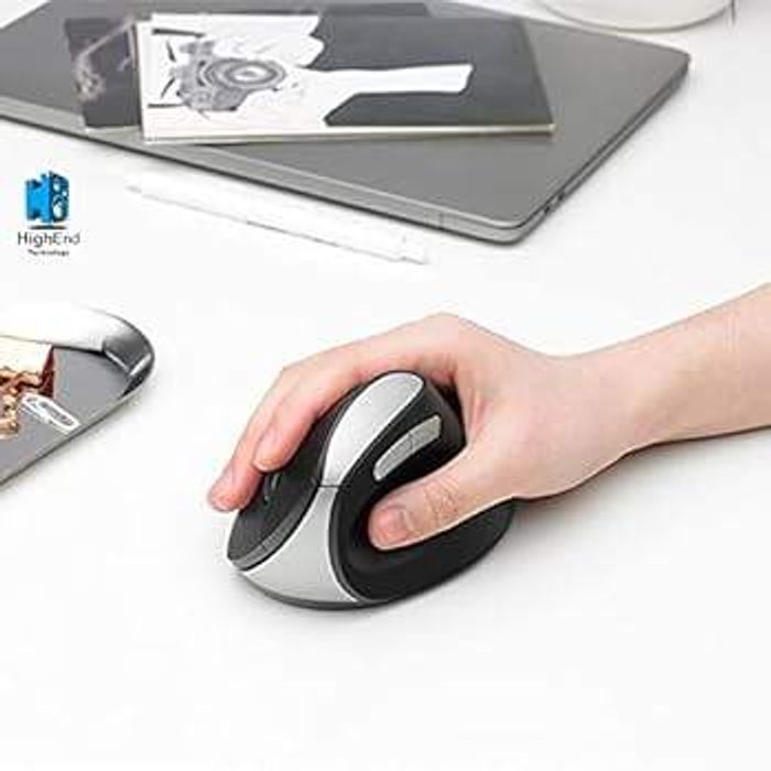 Rapoo MV20 Wireless Ergonomic Silent Mouse - Black