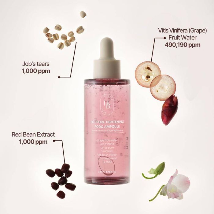 Pot pore tightening podo ampoule 