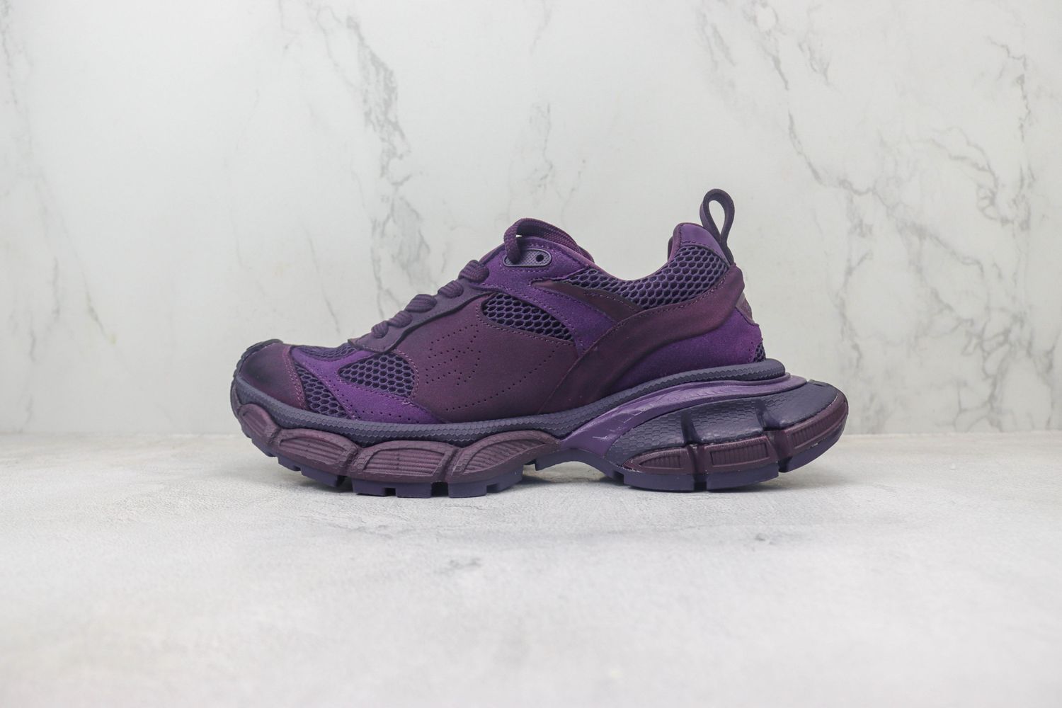 Balenciaga 3XL Sneakers Purple Suede
