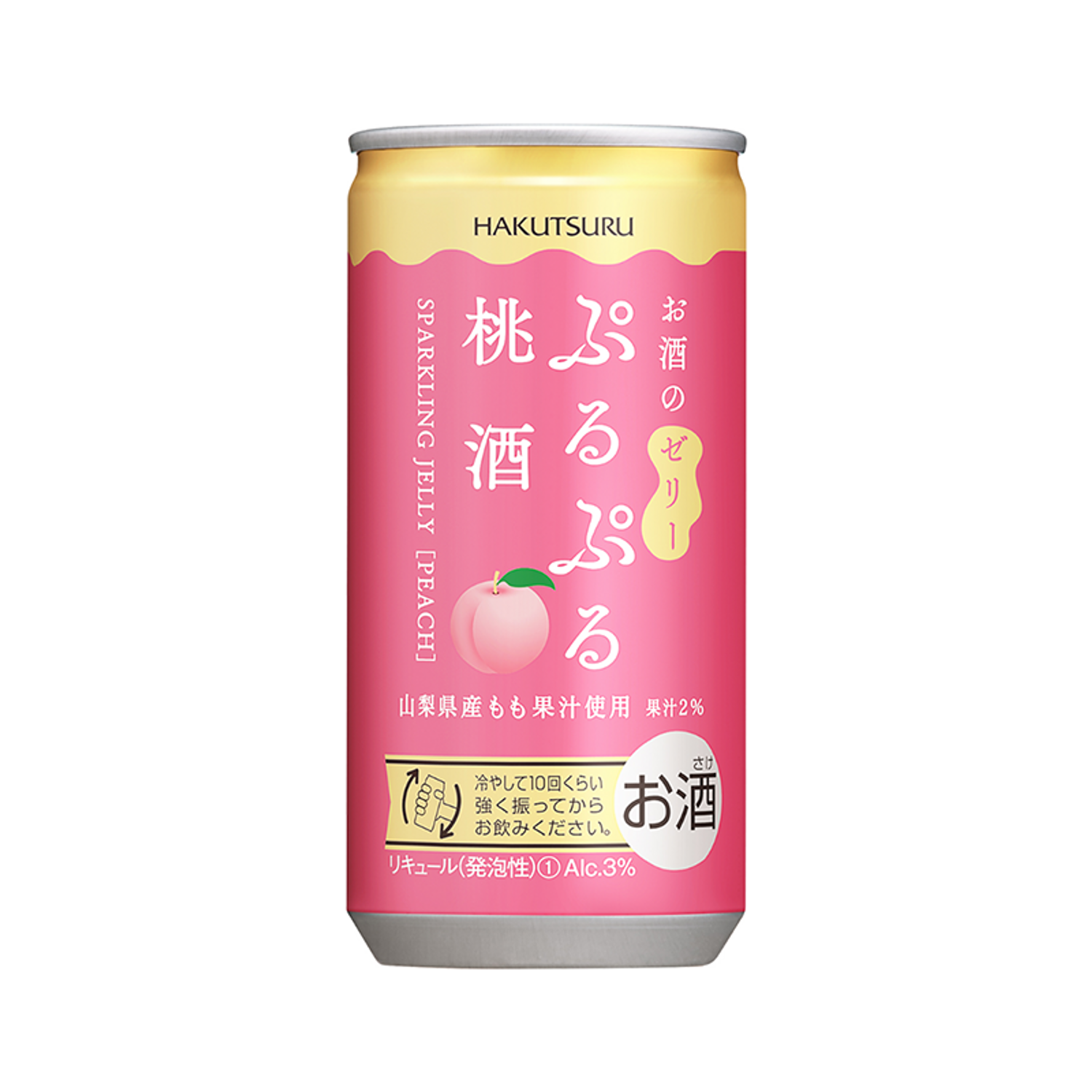 Япон коктейл Hakutsuru цэлцэгнүүртэй Тоор 190ml 3% can 1165 - 30 ширхэг
