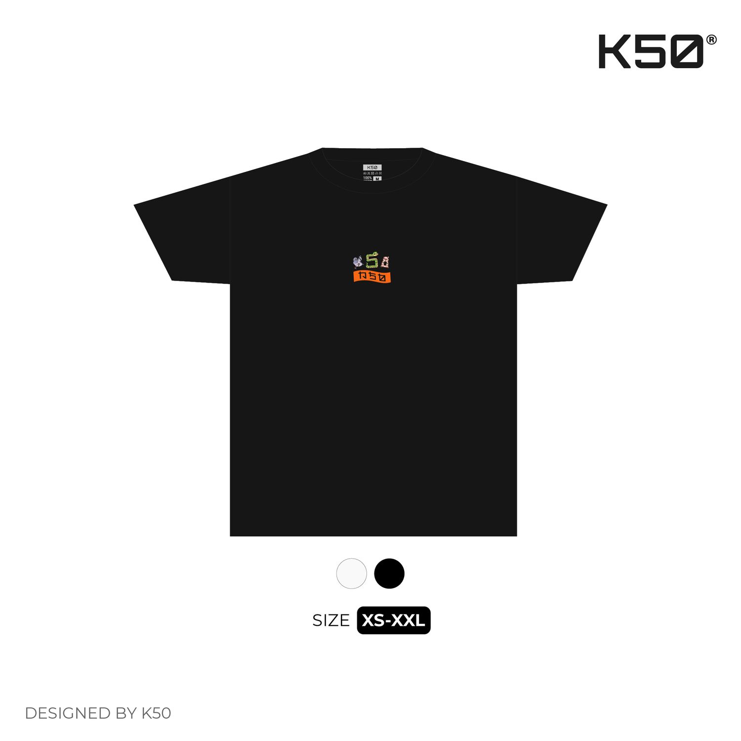 Ancient K50 - Black Tee