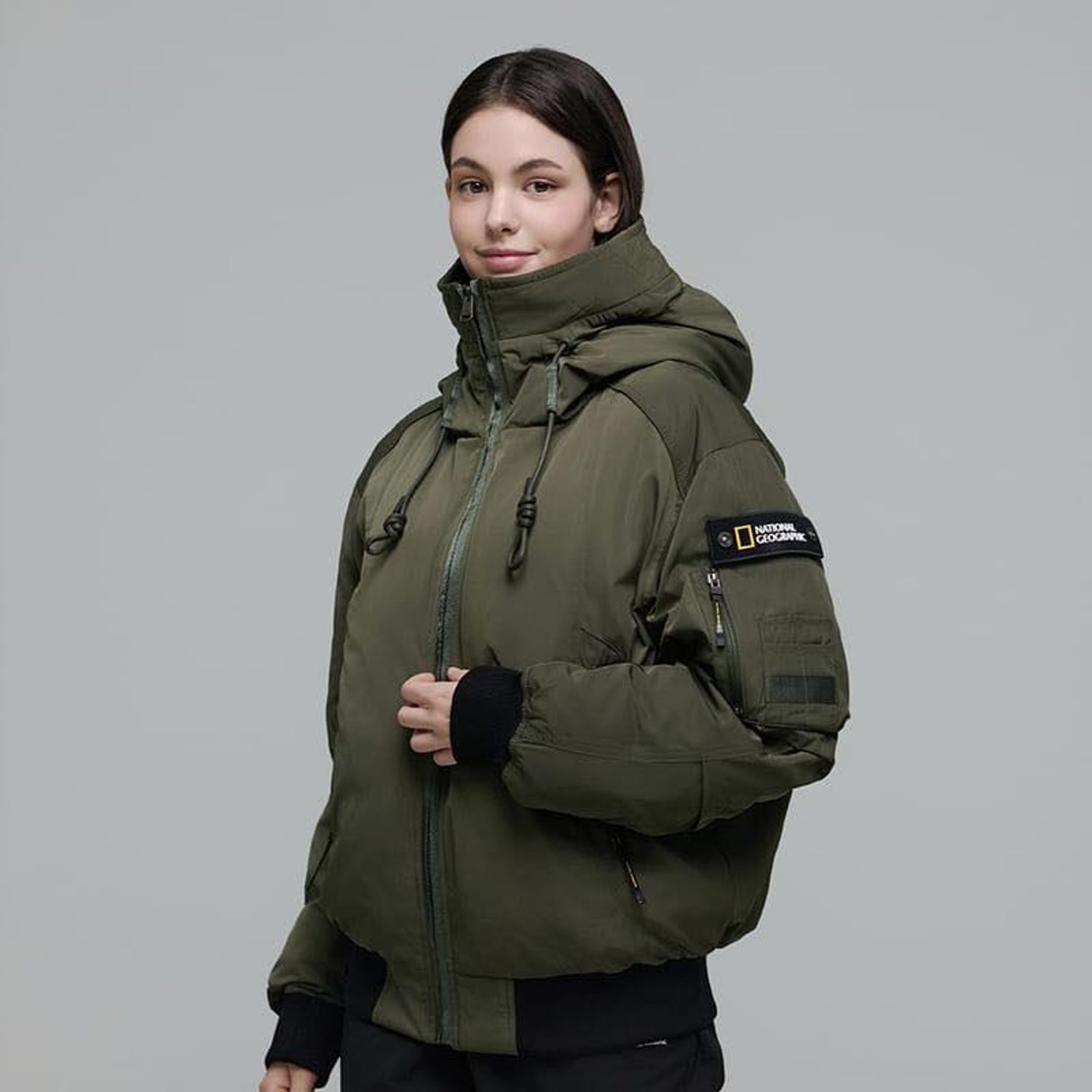 𝗡𝗮𝘁𝗶𝗼𝗻𝗮𝗹 𝗚𝗲𝗼𝗴𝗿𝗮𝗽𝗵𝗶𝗰- брэндийн бомбер жакет