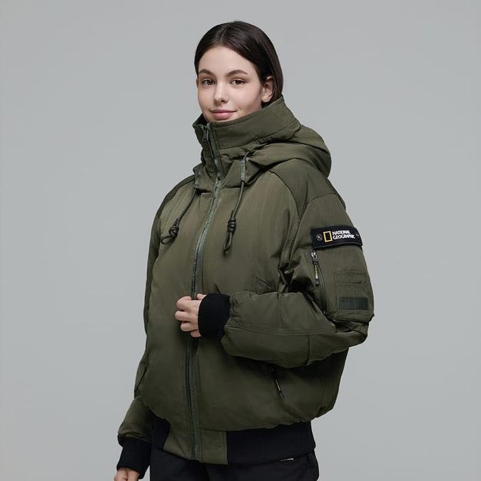 𝗡𝗮𝘁𝗶𝗼𝗻𝗮𝗹 𝗚𝗲𝗼𝗴𝗿𝗮𝗽𝗵𝗶𝗰- брэндийн бомбер жакет