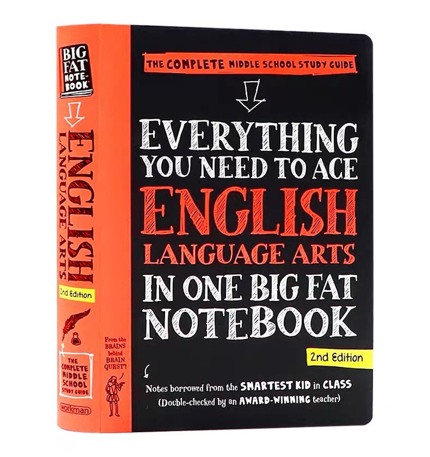 Everything you need to ace ENGLISH language arts in one big fat notebook 