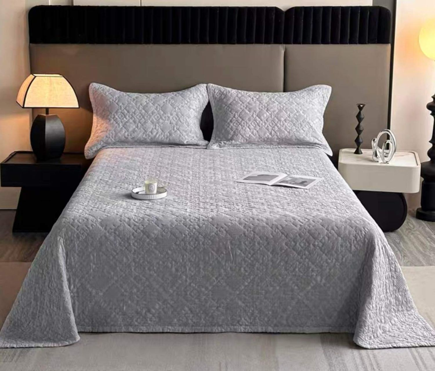 Зөөлөн цэвэр даавуун ширмэл орны бүтээлэг