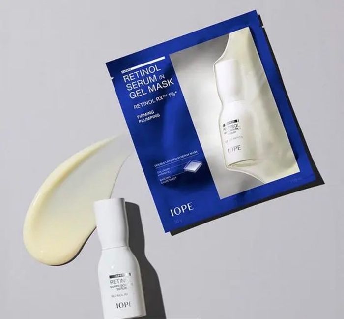 IOPE RETINOL SERUM IN GEL MASK 