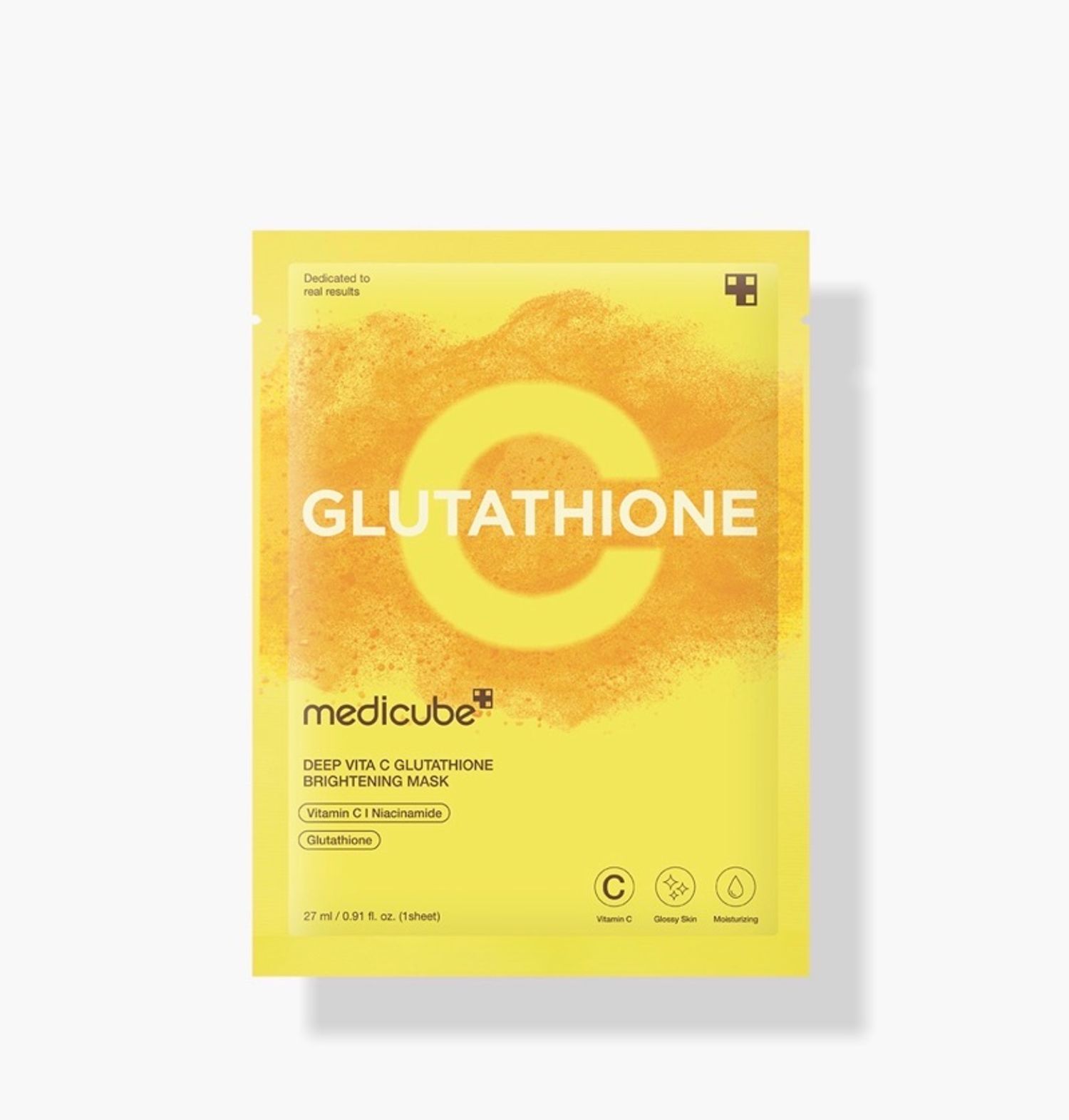MEDICUBE DEEP VITA C GLUTATHIONE BLIGHTENING MASK