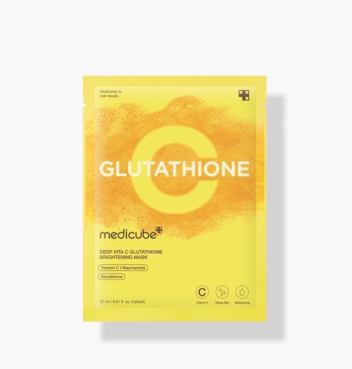 MEDICUBE DEEP VITA C GLUTATHIONE BLIGHTENING MASK