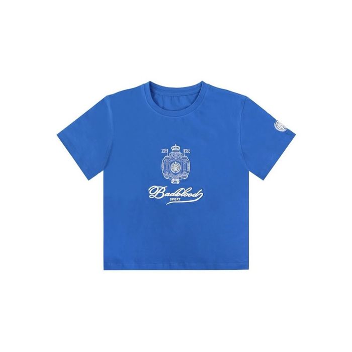 Classic Emblem Baby Tee - Blue
