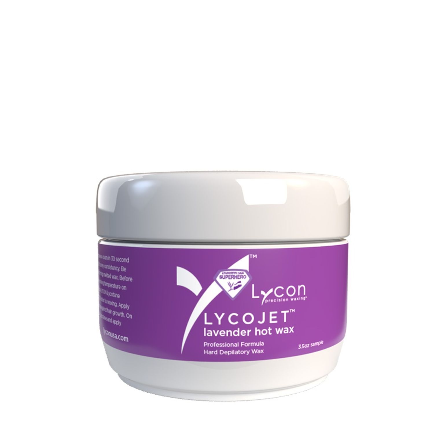 SAMPLE - Lycojet lavender hot wax 100g