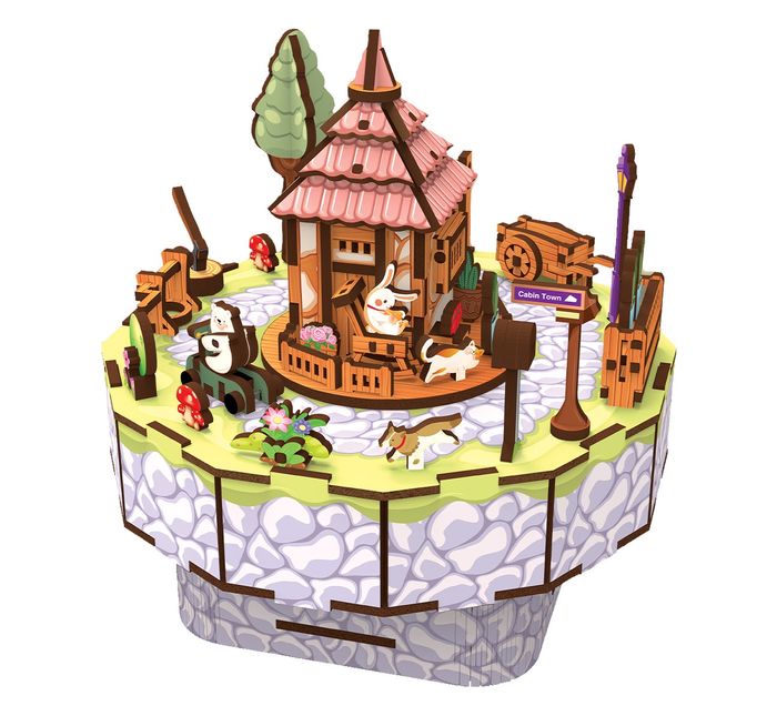 Suburban Log House эгшигт хайрца