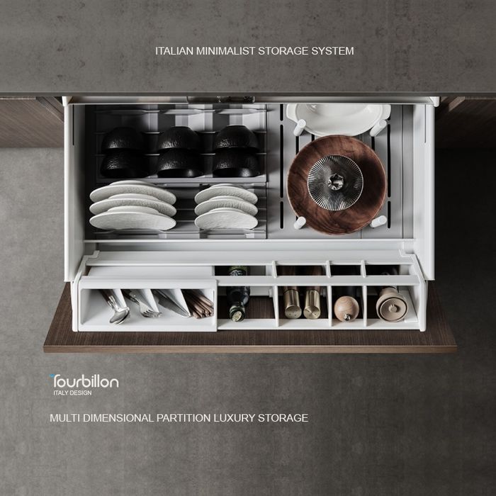 Tourbillon  Flash Drawer-pull out multi purpose basket Аяга тавагны шургуулга