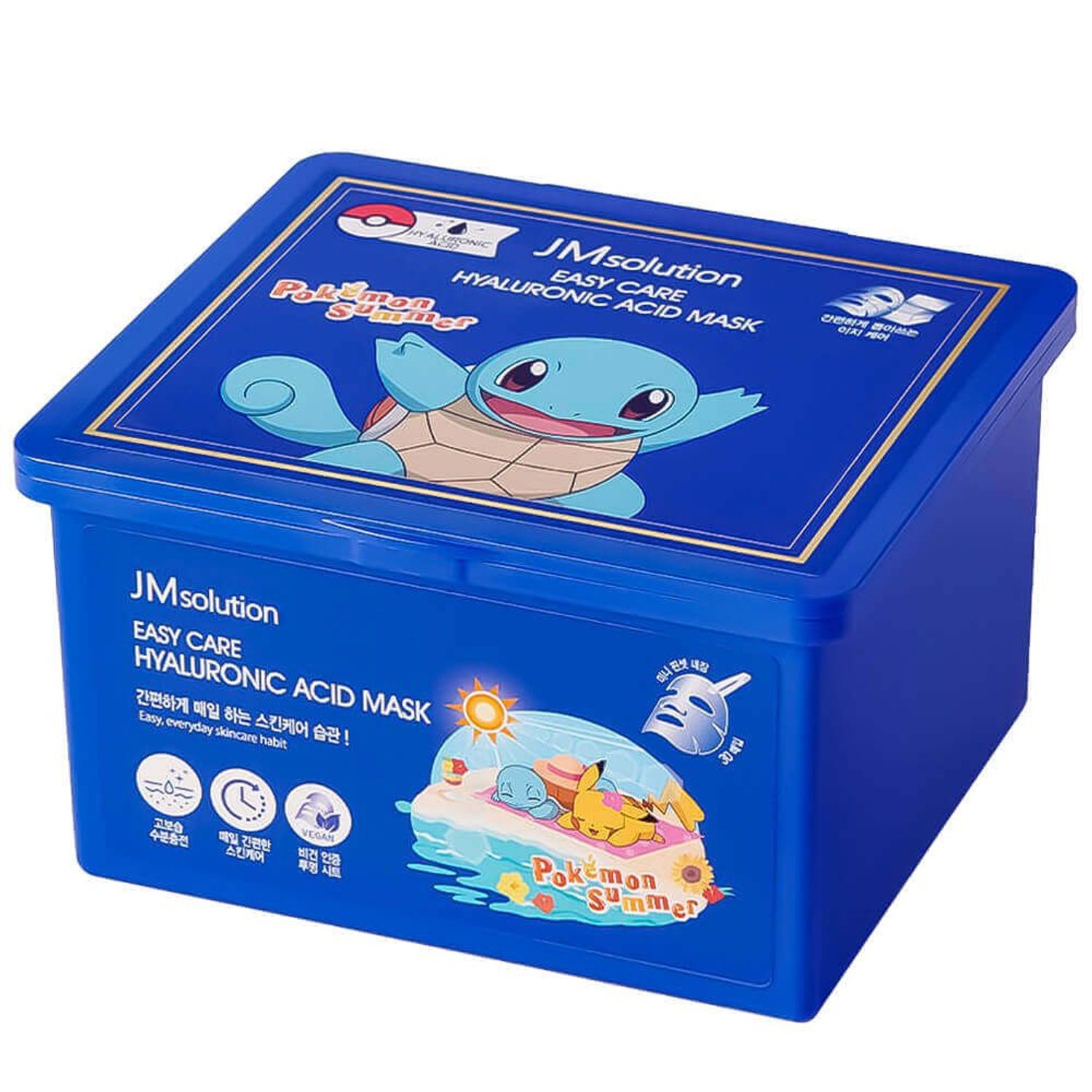 JMsolution Easy Care Hyaluronic Acid Mask (30 ширхэг)