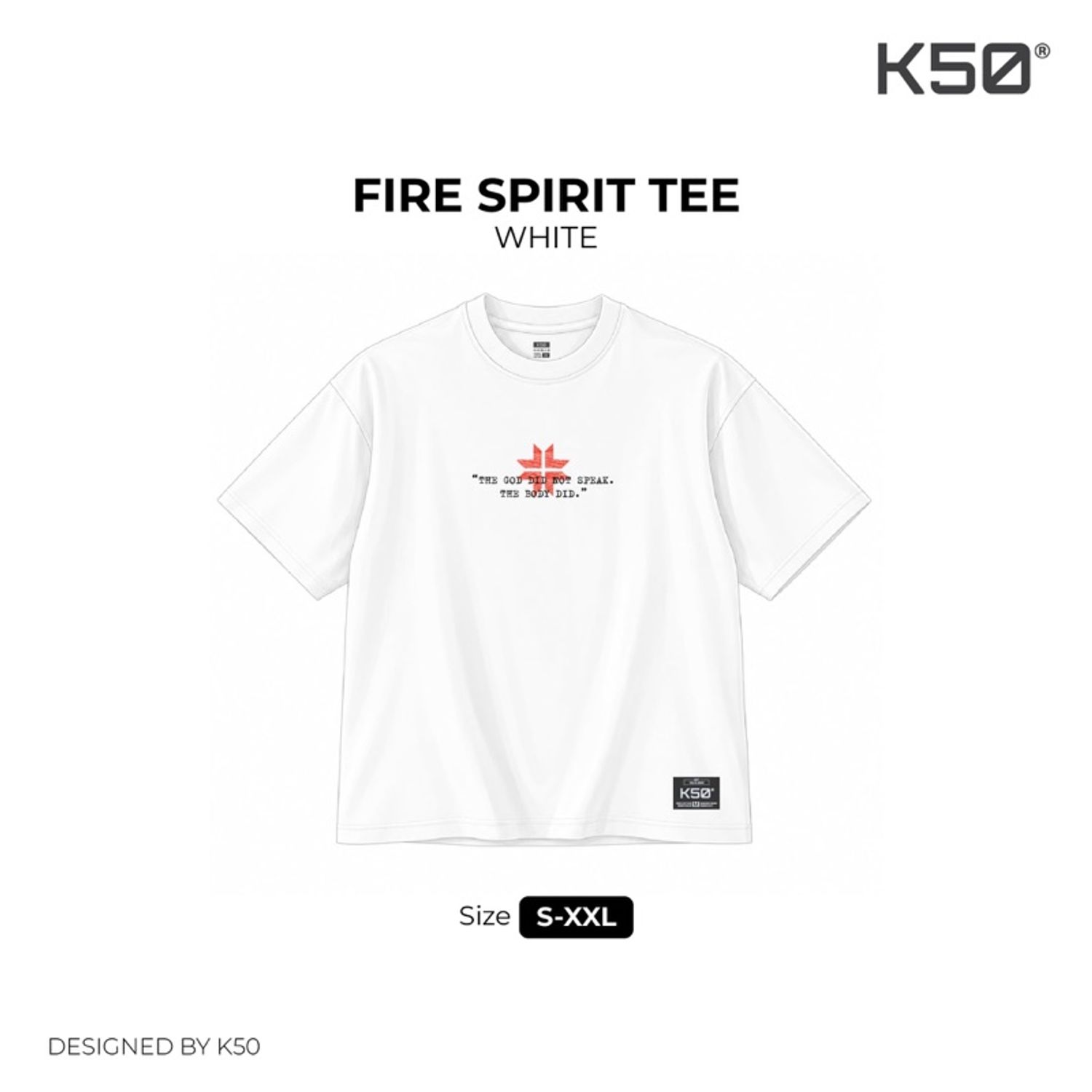 Fire Spirit Tee / White