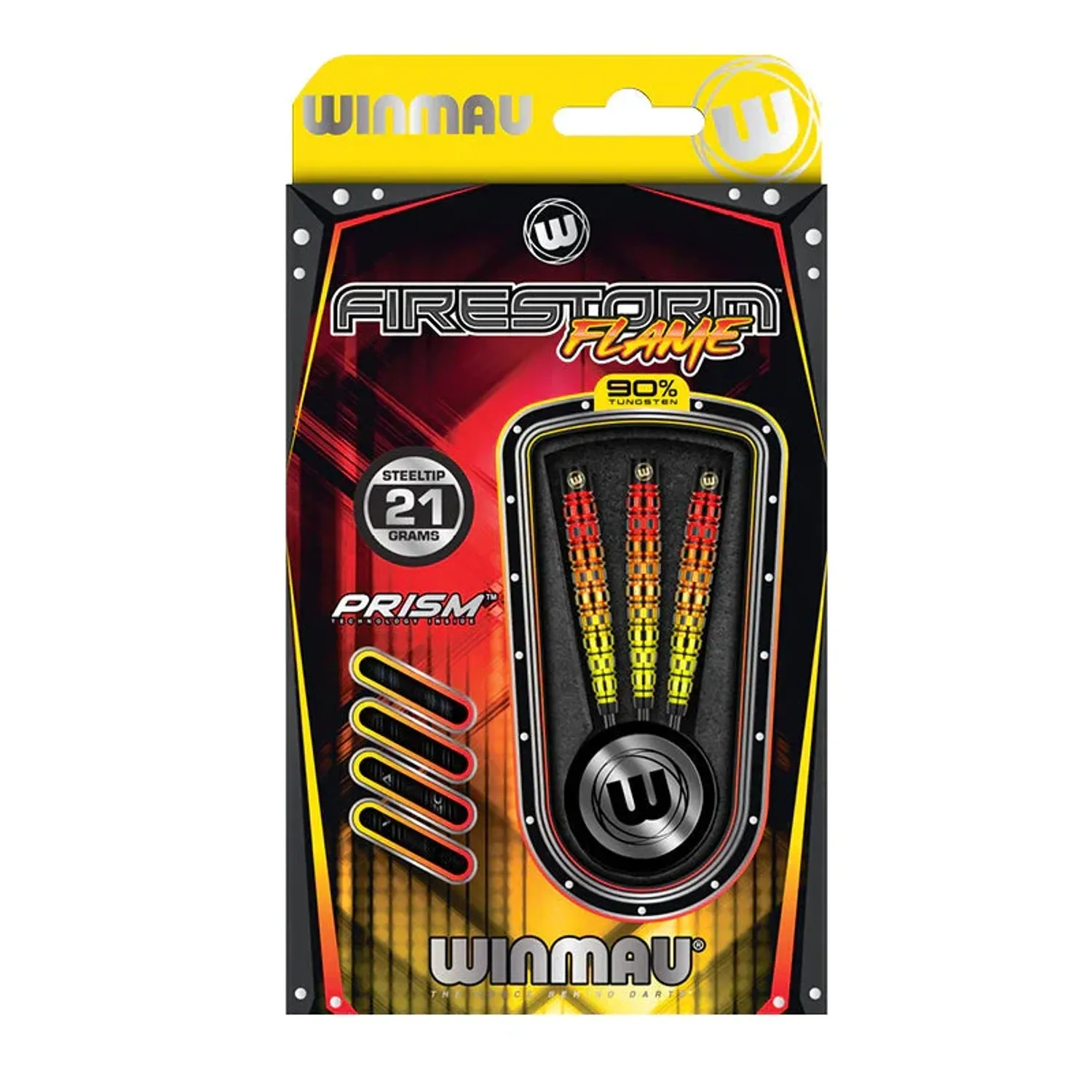 Winmau FIRESTORM FLAME 2 Tungsten 90% Steel Tip