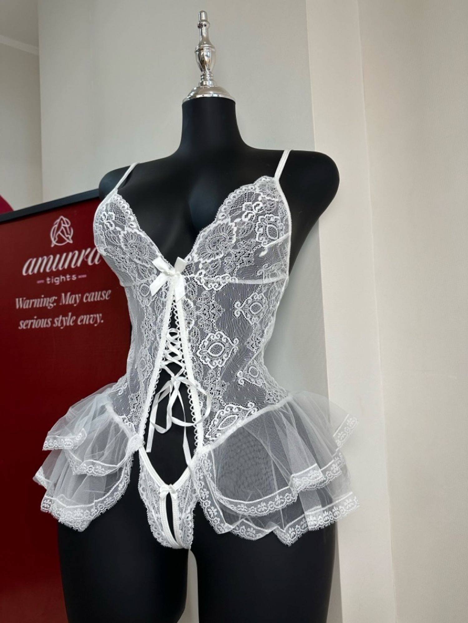 White Open body
