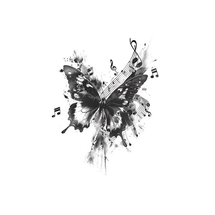 Эрвээхэй Усан шивээс хөгжим