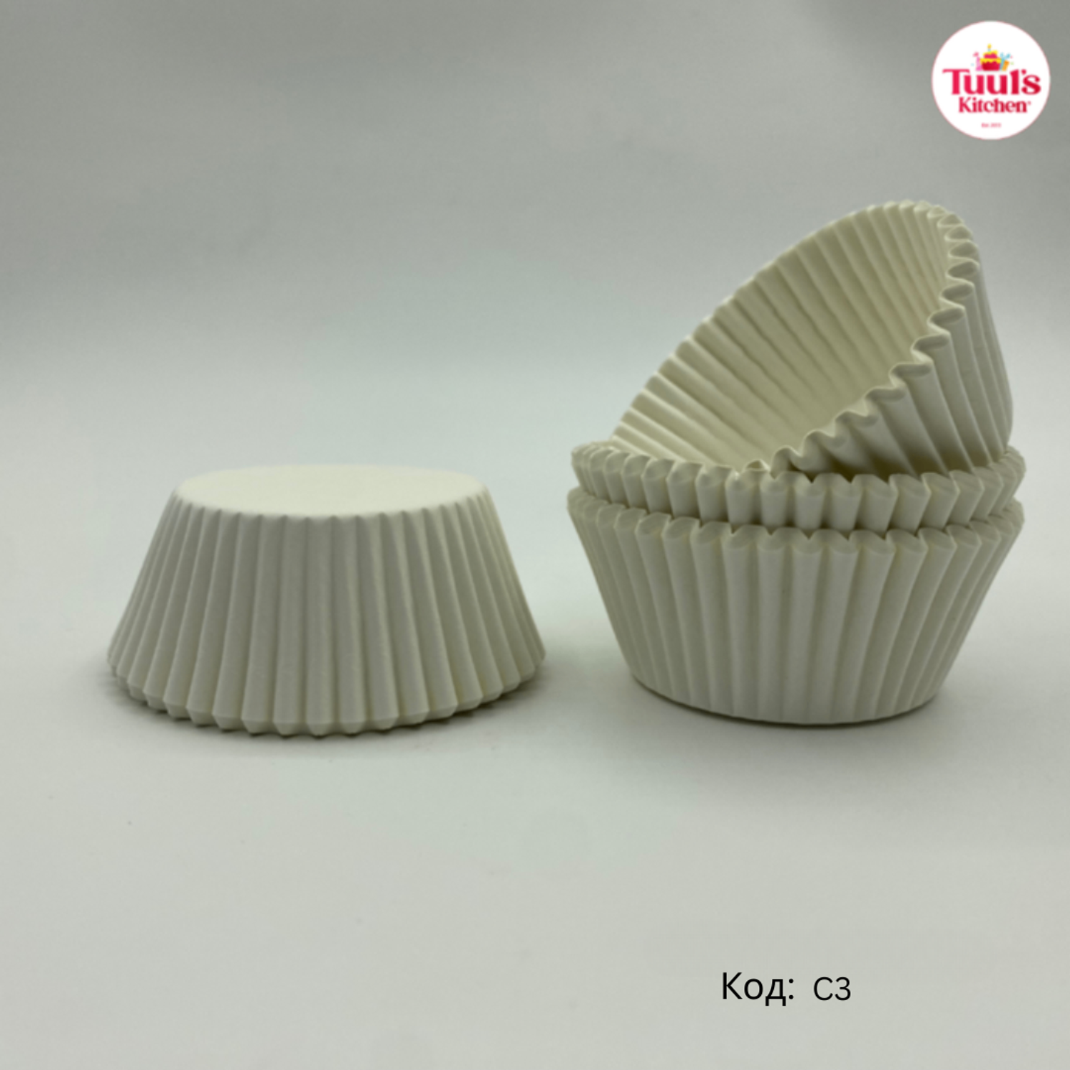 Cupcake цагаан цаасан аяга 11cm