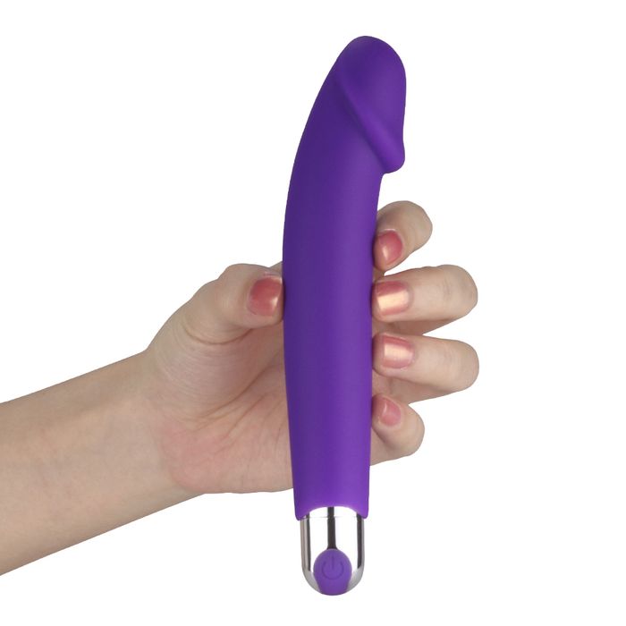 Rechargeable joy silicone dildo
