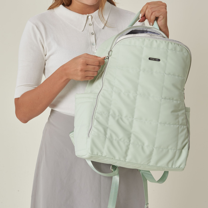 PELICARE - Mommy backpack, Sage green
