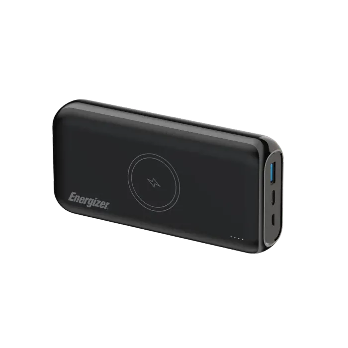 Energizer 20,000mAh, Wireless & PD 20W Fast Charge Power Bank