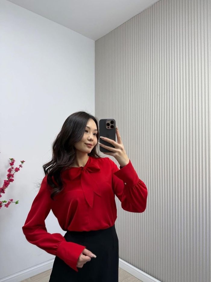 Улаан цамц юбканы хослол 