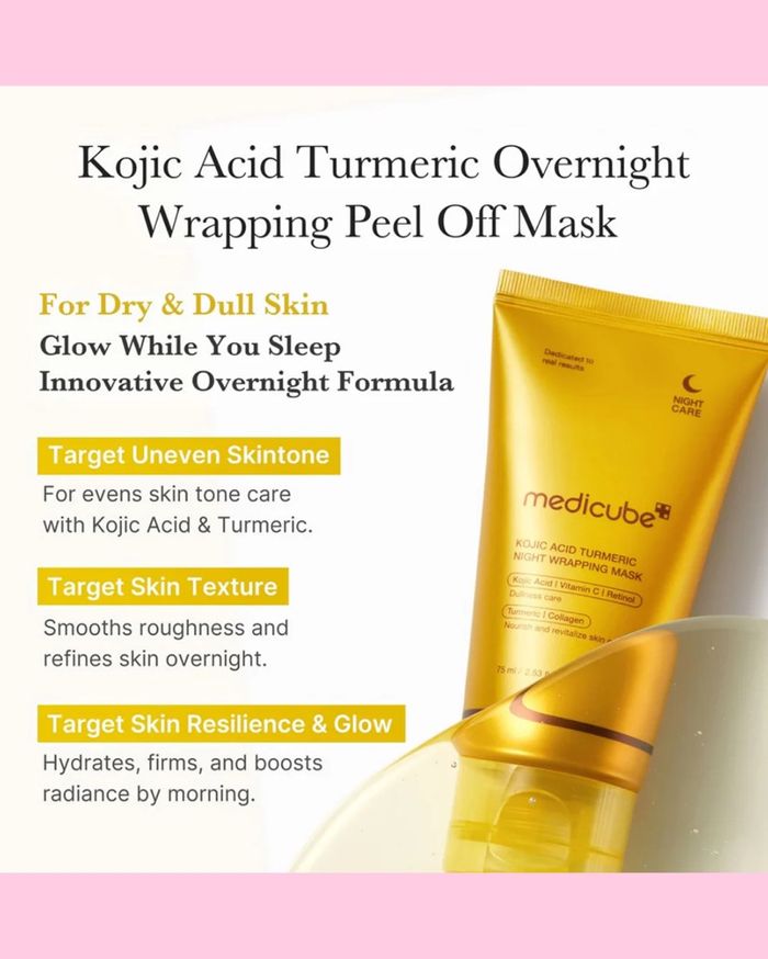 MEDICUBE TURMERIC Wrap mask