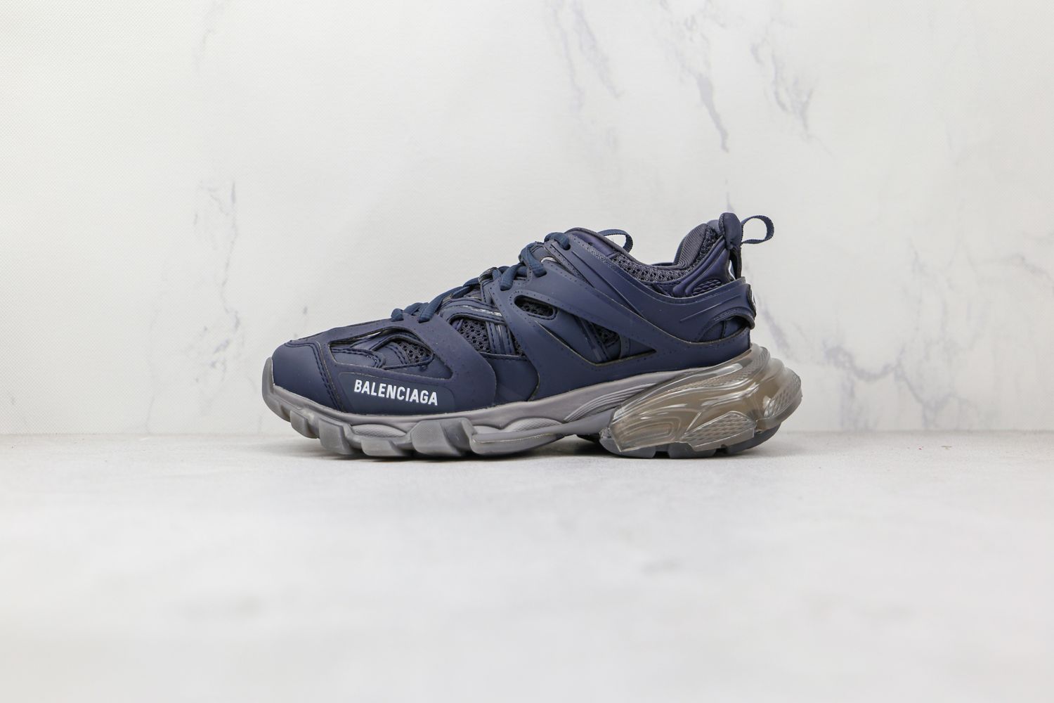 Balenciaga Track Clear Sole Dark Navy