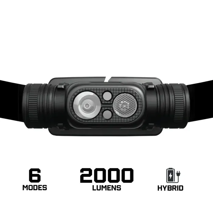 Energizer 2000XT-H Hybrid Metal Headlamp 2000 Lumen
