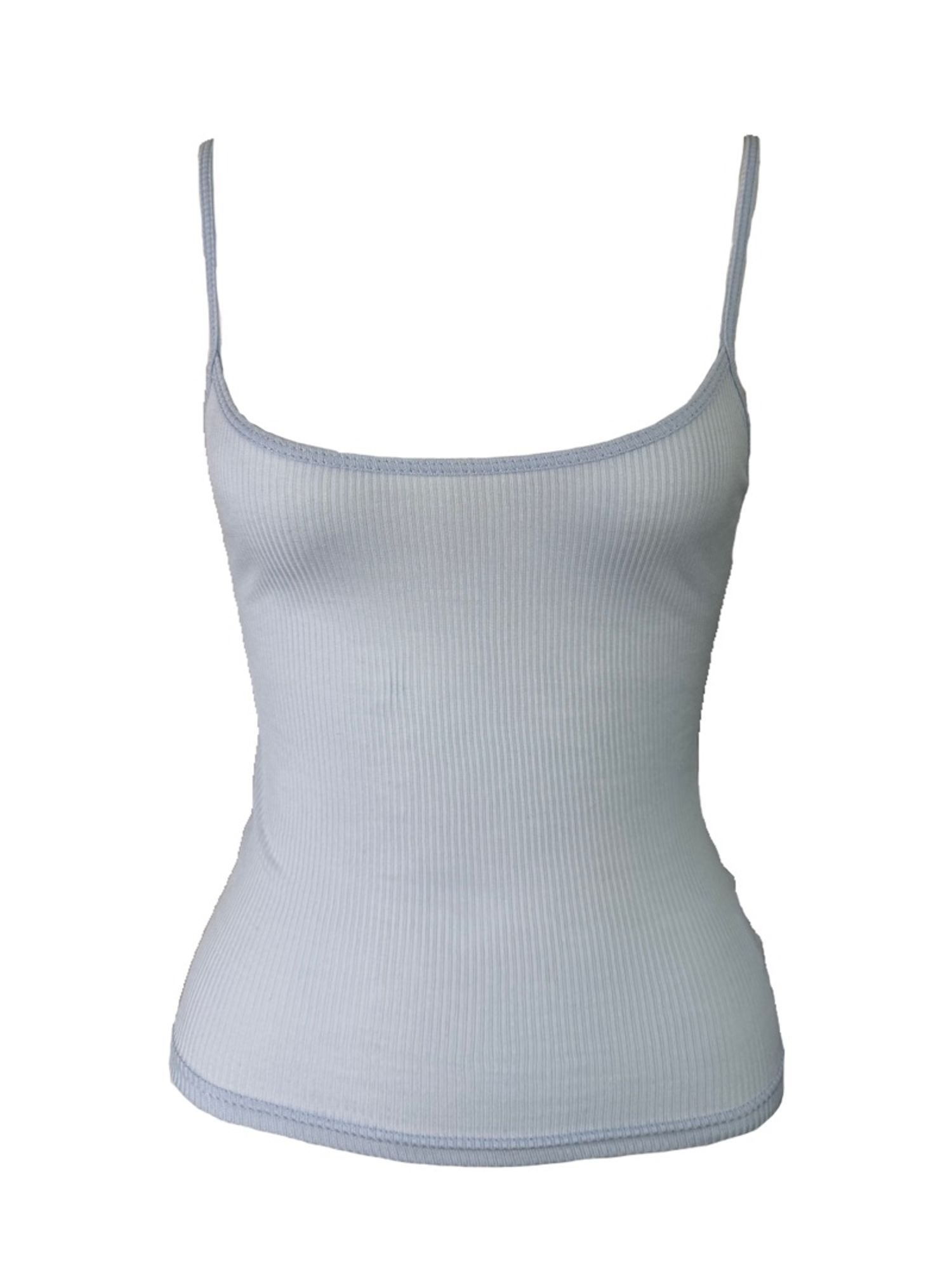 Layer Strap top /baby blue/