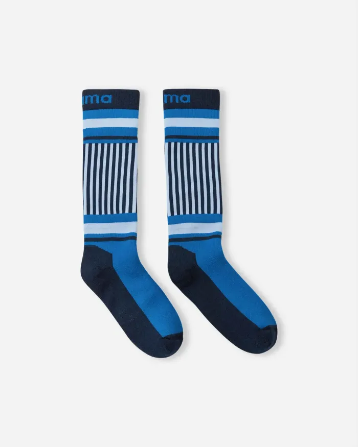 Socks, Frotee,Bright blue