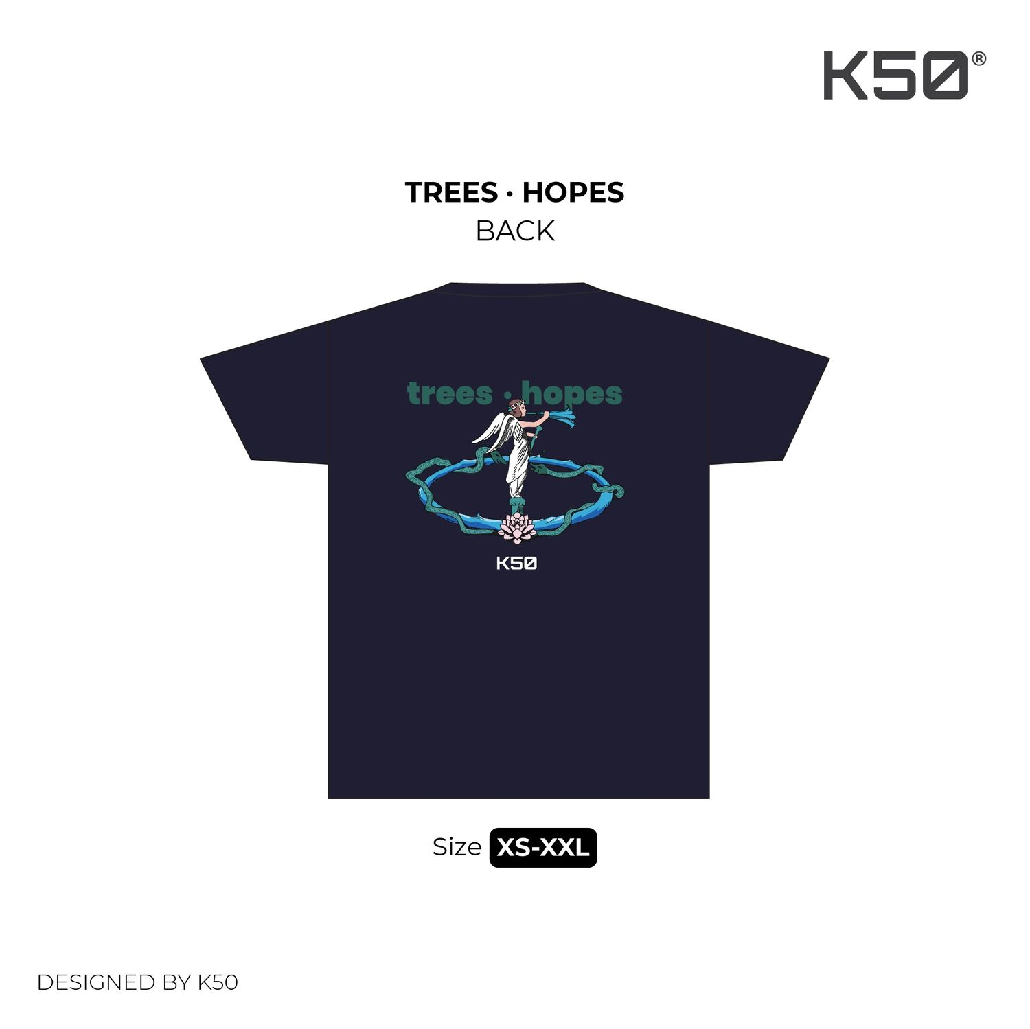 Trees & Hopes T-Shirt / FW25 Navy