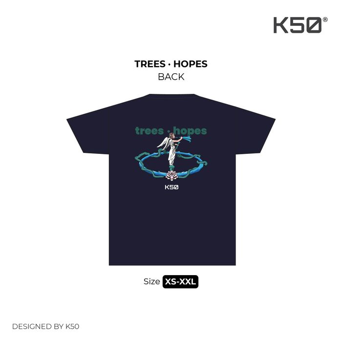 Trees & Hopes T-Shirt / FW25 Navy