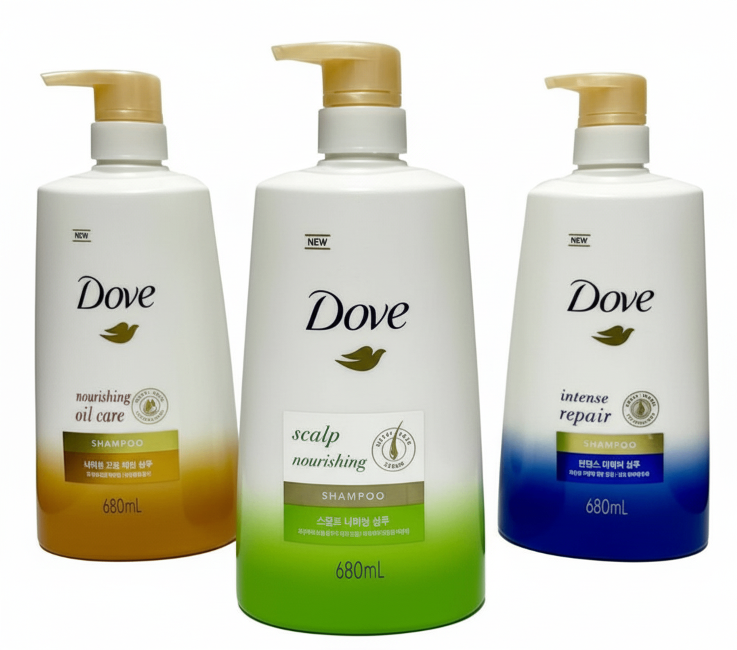 Dove шампунь