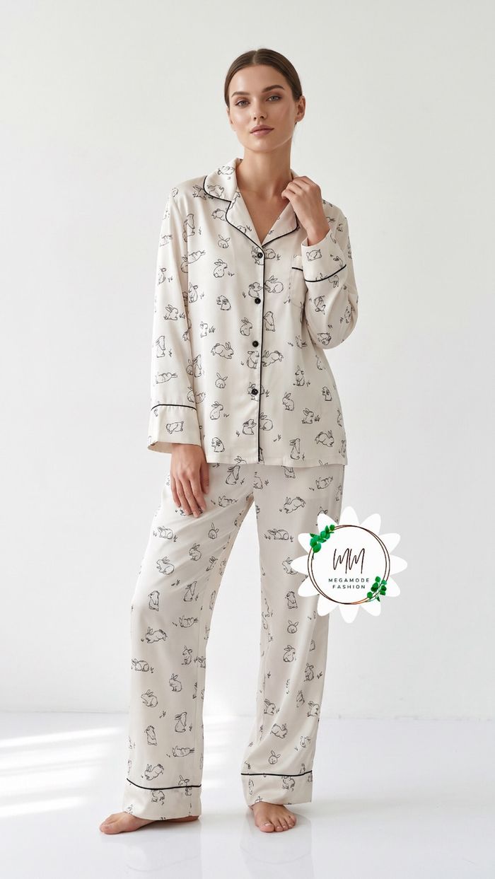 Rabbit silk pajama 