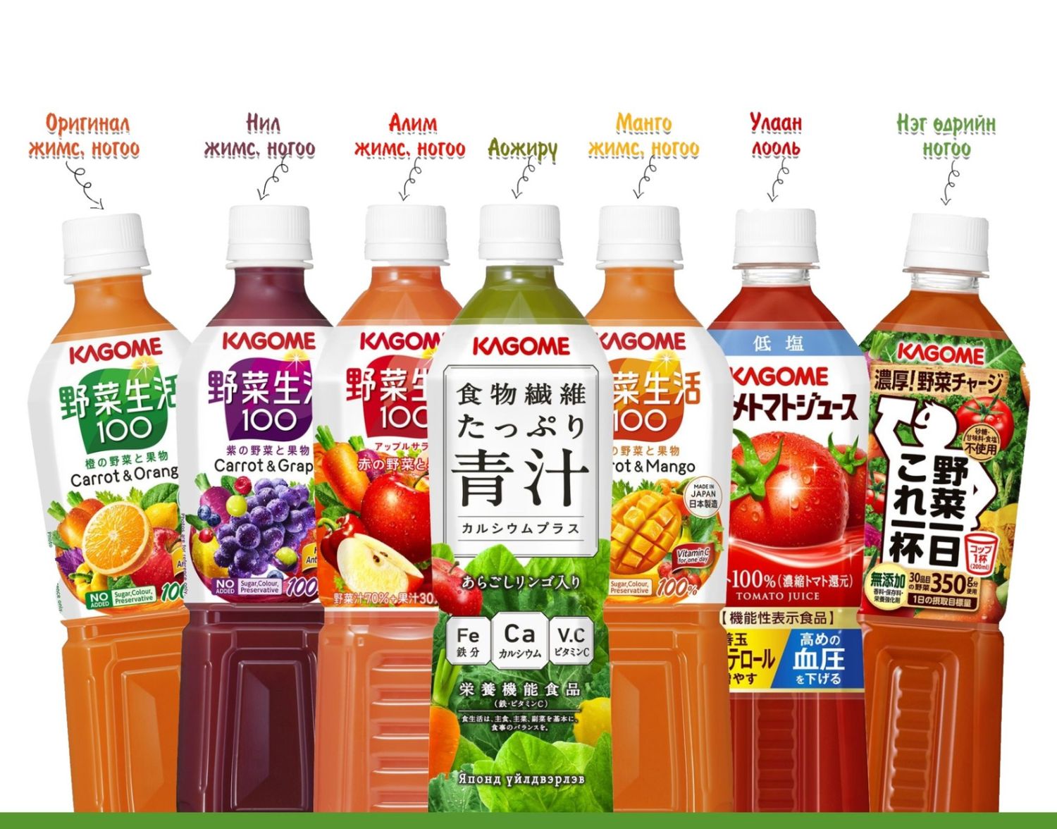 Ундаа жүүс Kagome 