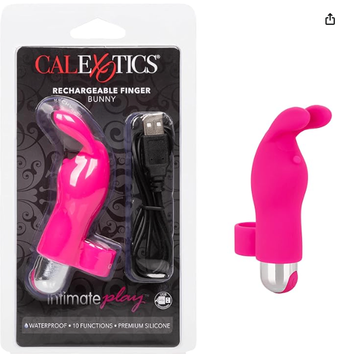 CalExotics Intimate Play™ Rechargeable Finger Bunny