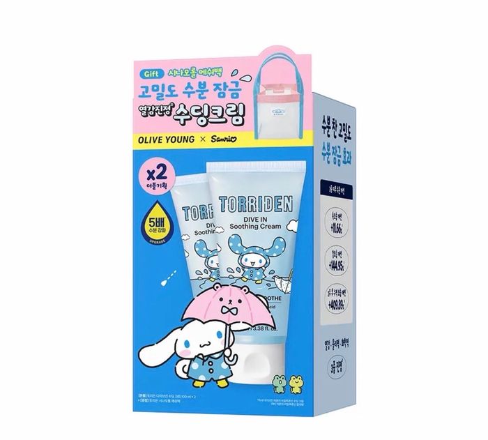 TORRIDEN DIVE IN SOOTHING CREAM NEW 100ML SANRIO EDITION 