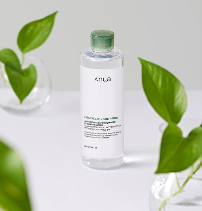 HEARTLEAF + PANTHENOL LOW pH DEEP CLEANSING WATER 