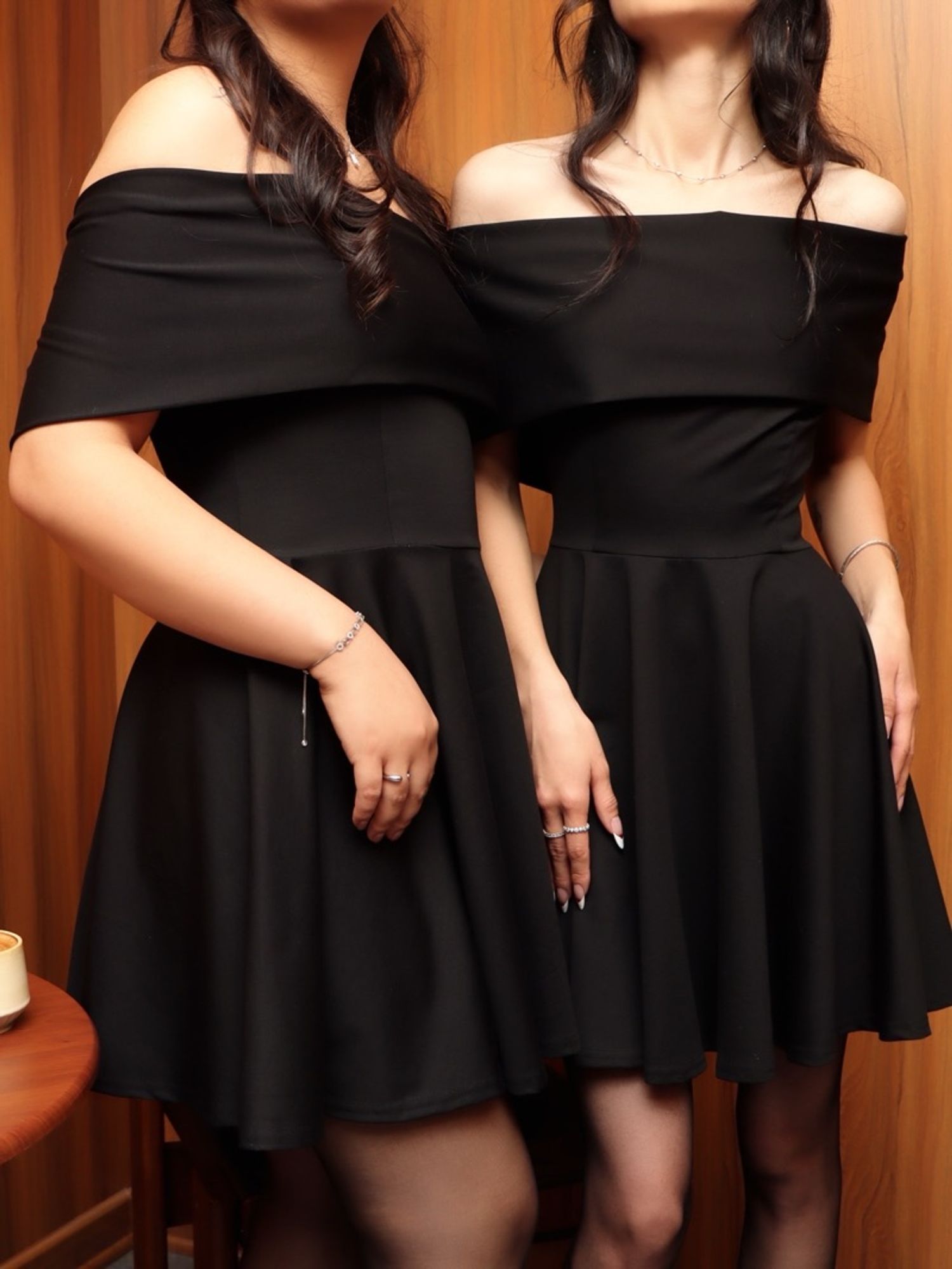 Classy Off shoulder mini dress