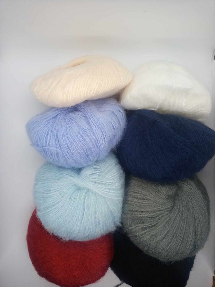 мохэр 25гр хөх