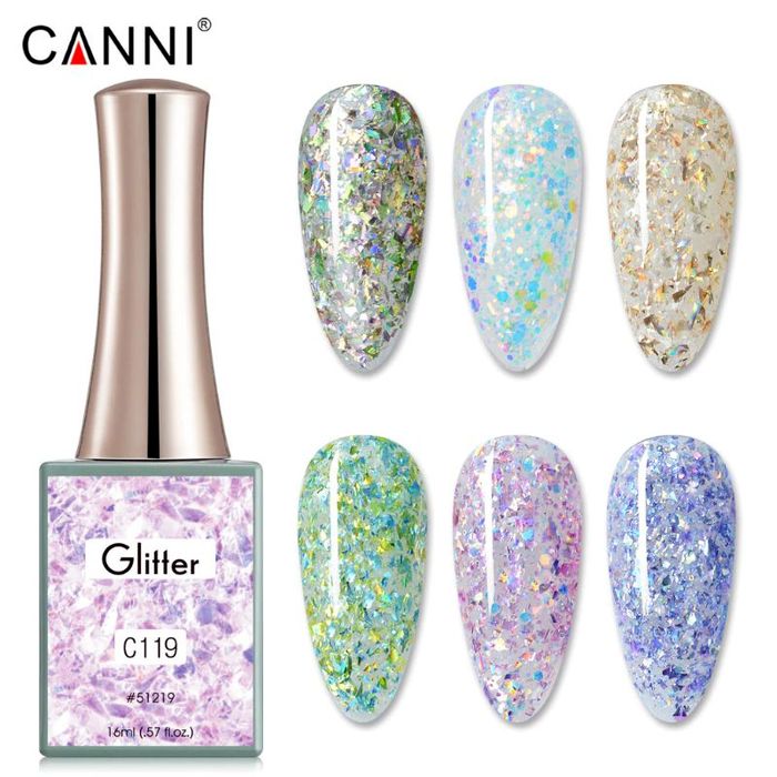 GLITTER GEL/Саатай шилэн өнгө