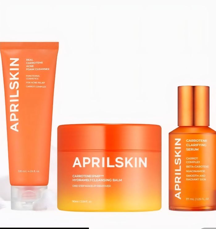 APRIL SKIN 🥕🥕 Carrotine сэт